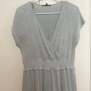 Soft blue baby doll dress, size L